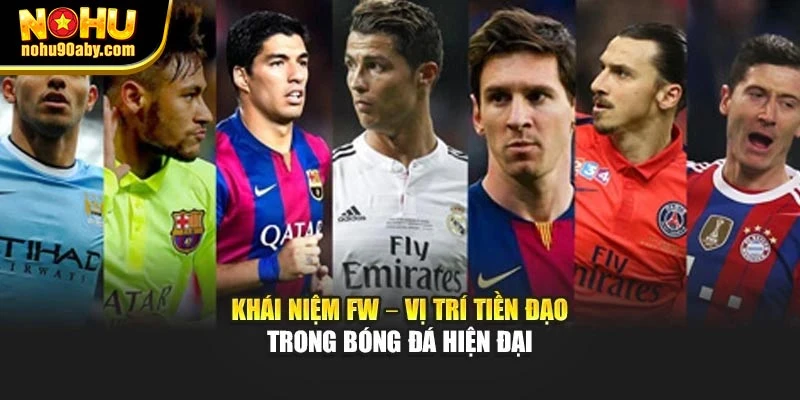 Khái niệm FW - vị trí tiền đạo trong bóng đá hiện đại