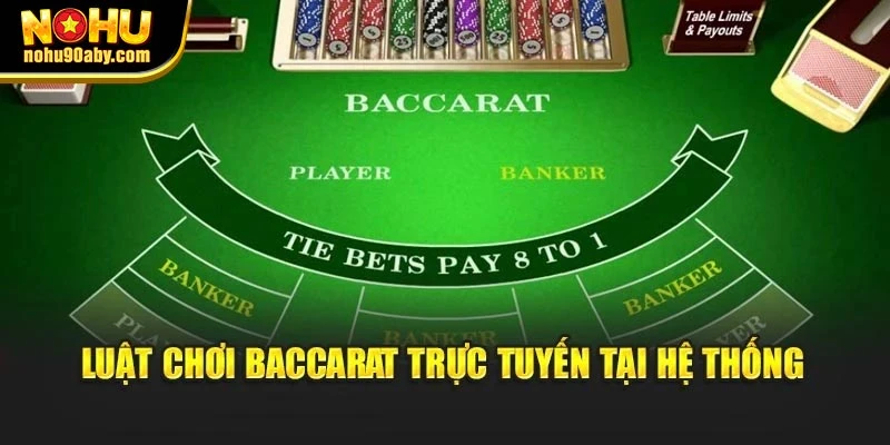Luật chơi Baccarat trực tuyến tại hệ thống